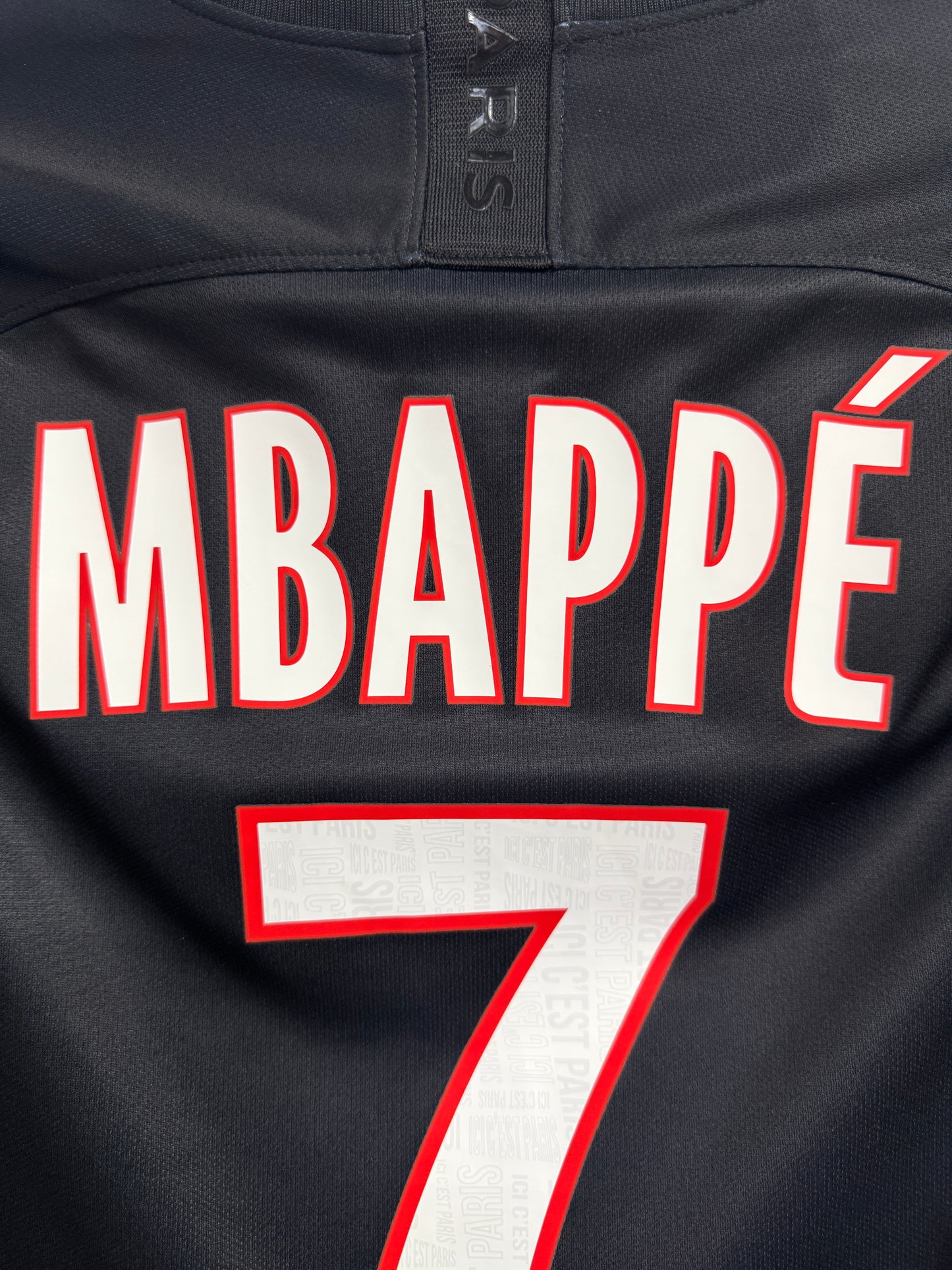 PSG 2019 Mbappe #7 4th shirt - S