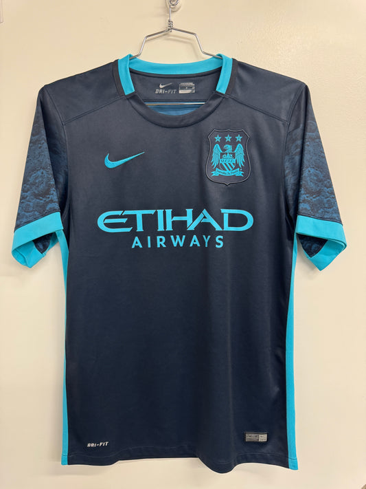 Manchester City 2015/16 Raheem Sterling #7 Away Shirt | Retro Screamers