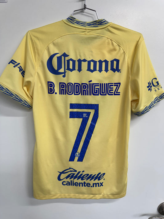Club America 2022 Rodriguez #7 Home Shirt - M