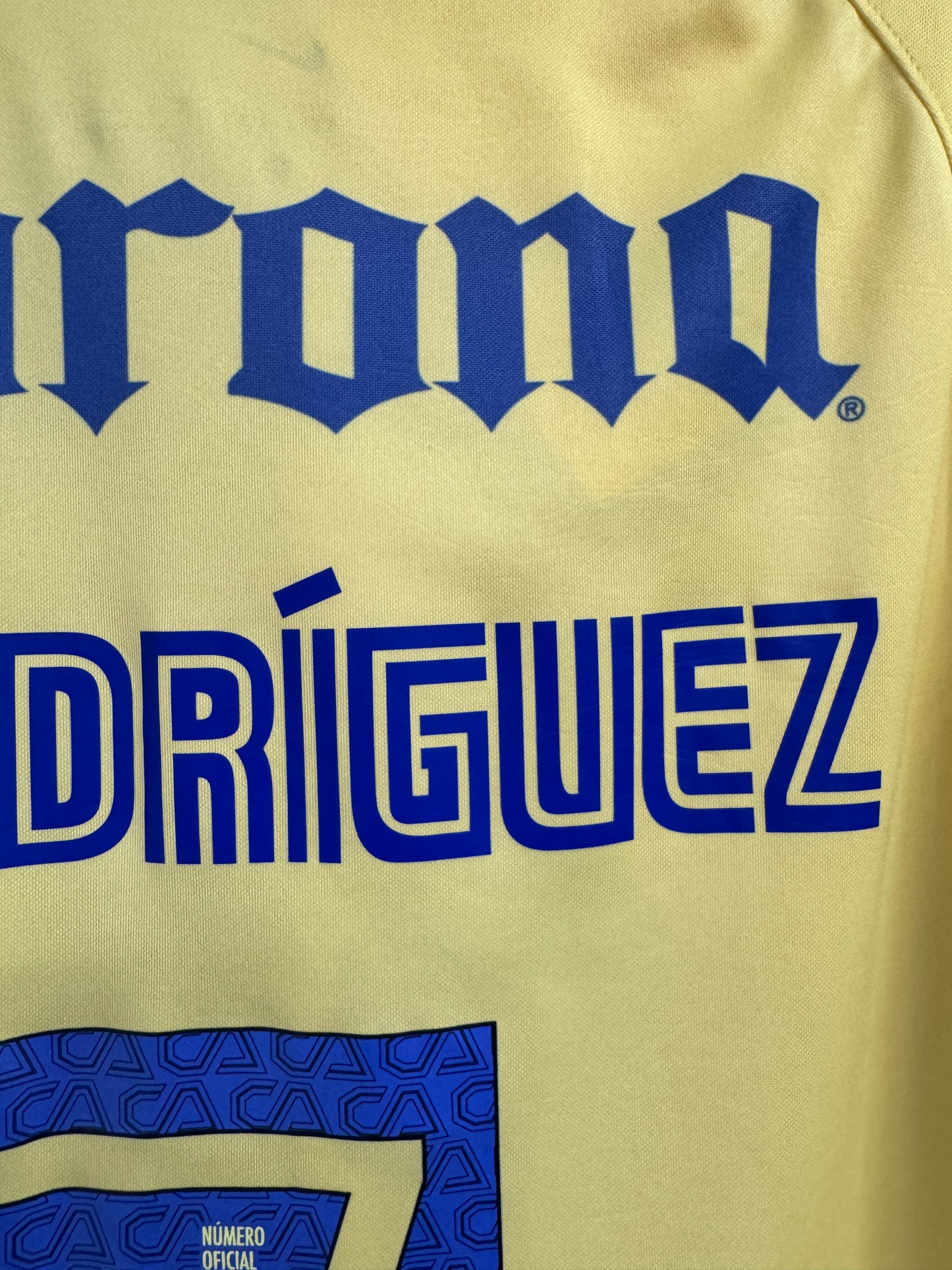 Club America 2022 Rodriguez #7 Home - M