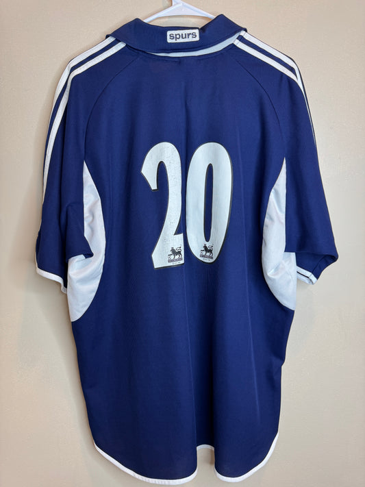 Tottenham Hotspur 2000/01 #20 Away Shirt | Retro Screamers