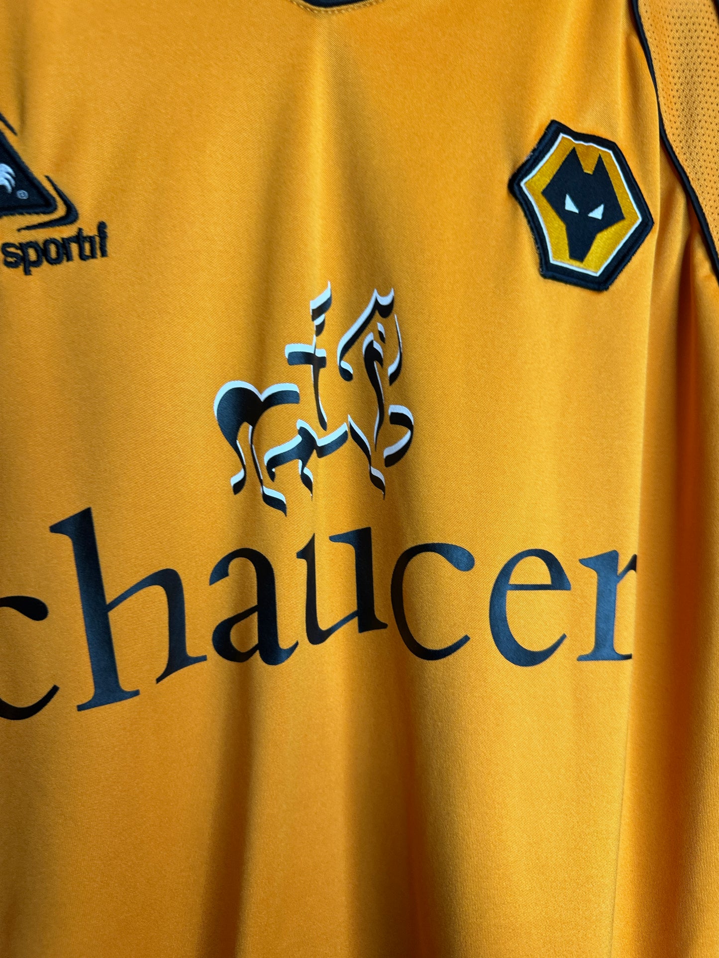 Wolves 2006 Home Shirt - L