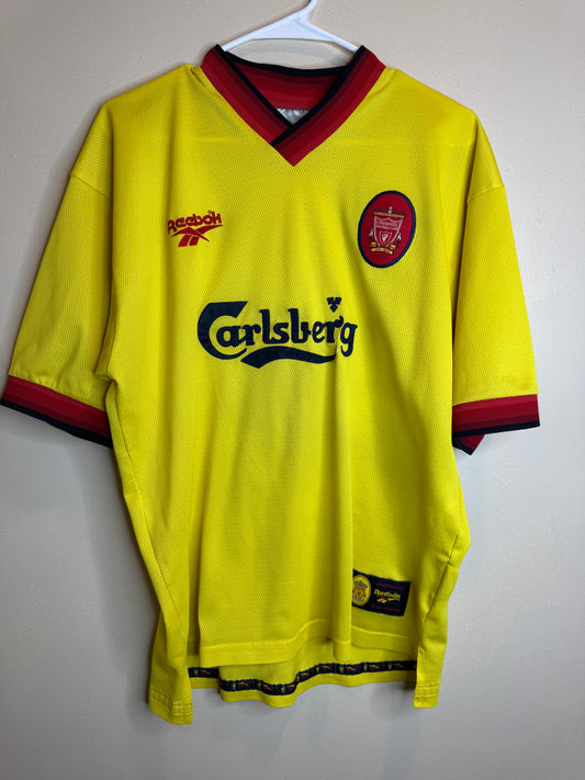 Liverpool 1997/98 Michael Owen #18 Away Shirt | Retro Screamers
