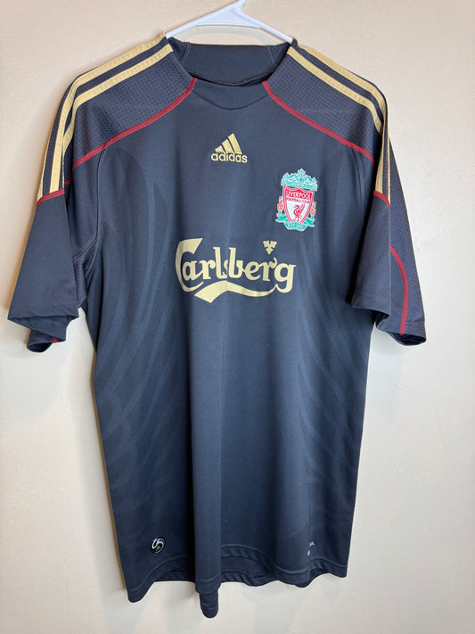 Liverpool 2009/10 Xabi Alonso #14 Away Shirt | Retro Screamers