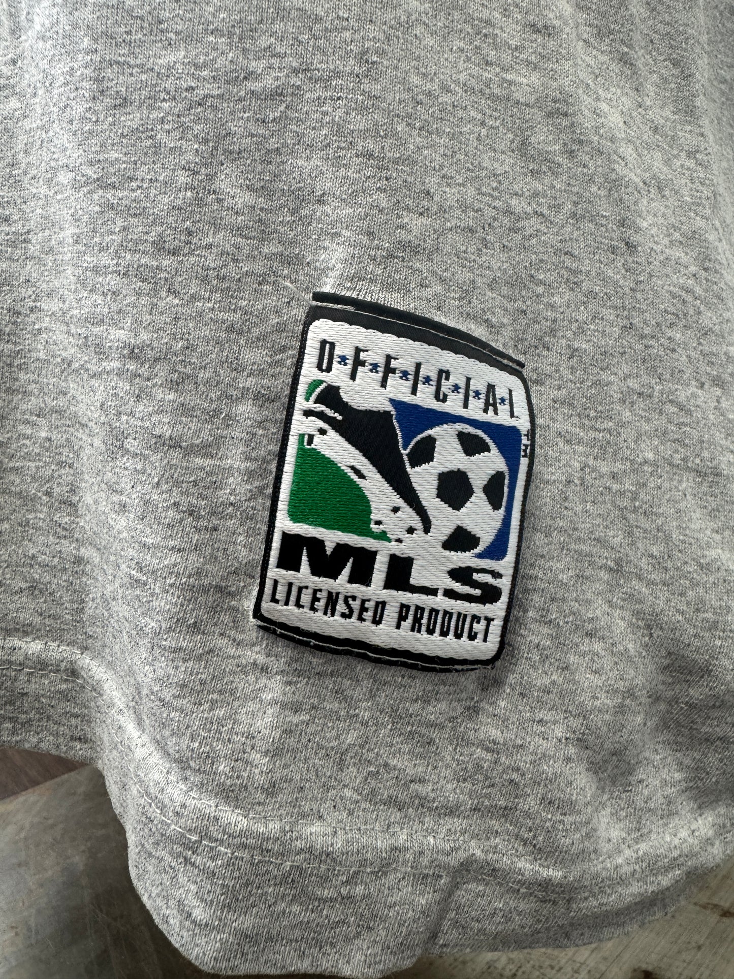 Columbus Crew 90's Vintage Made in USA Score First Longsleeve Tee - M