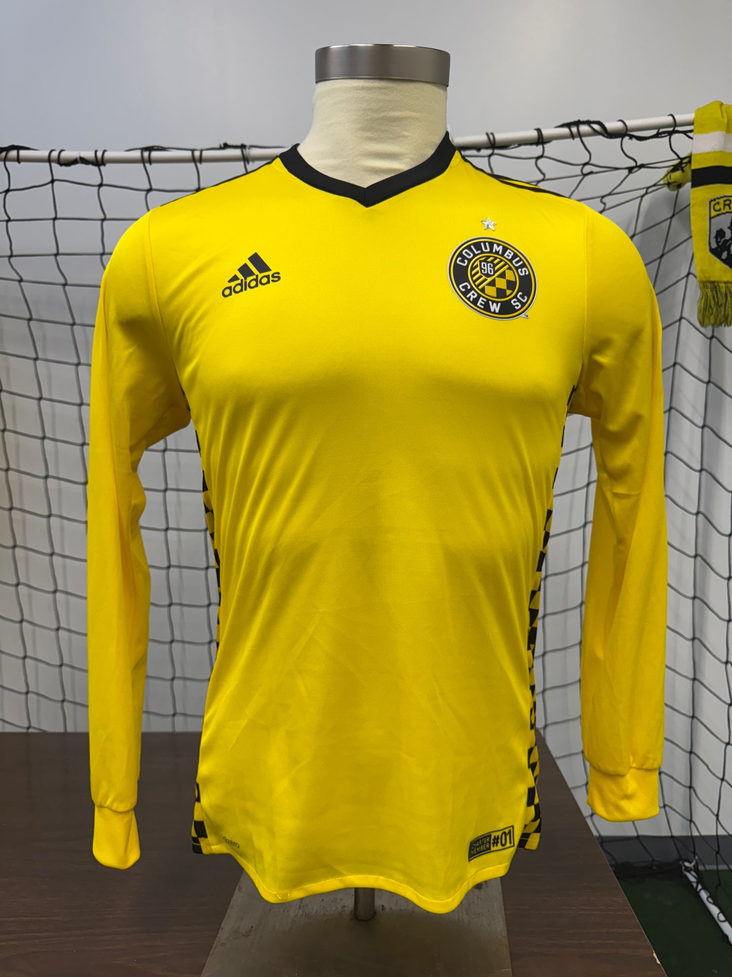 Columbus Crew 2017 Home Sponsorless Longsleeve - M
