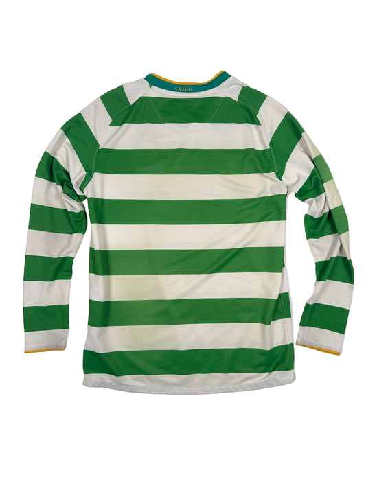 Celtic 2008/10 Home Longsleeve Shirt - YL