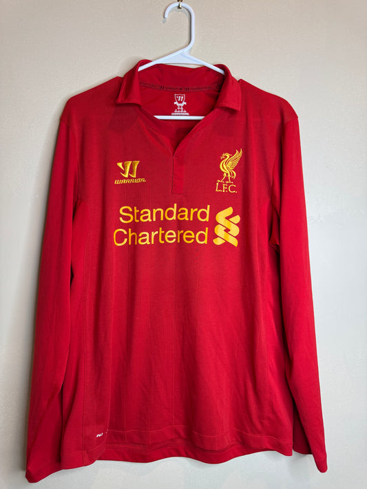 Liverpool 2012/13 Luis Suarez #7 Home Shirt | Retro Screamers