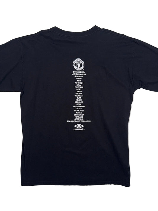 Manchester United Treble Winners 1999/00 Vintage Shirt - XL