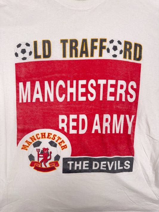 Manchester United Red Devils Vintage Tee - One Size