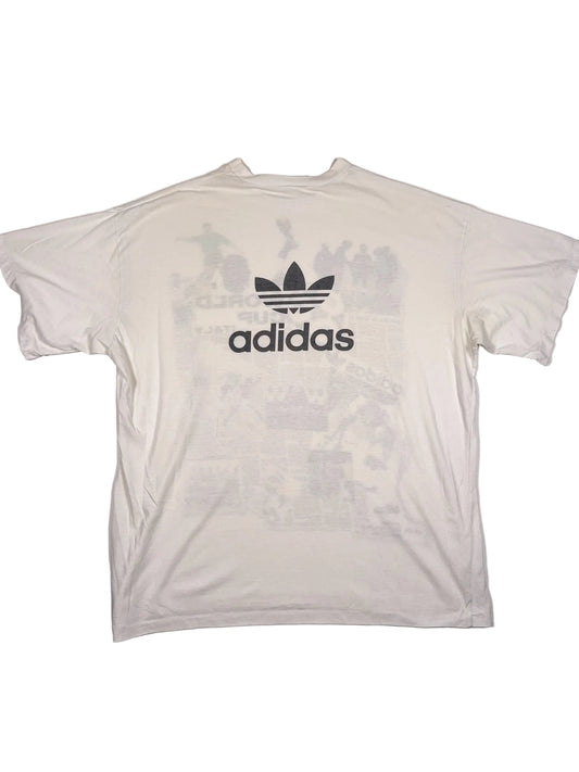adidas World Cup Newspaper AOP Tee Single Stitch - XL