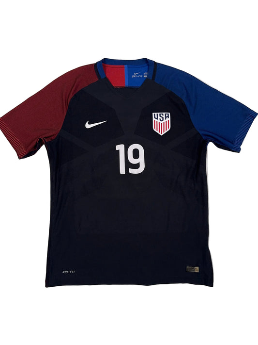 USA 2016/17 Graham Zusi #19 Vaporknit Away Shirt - XL