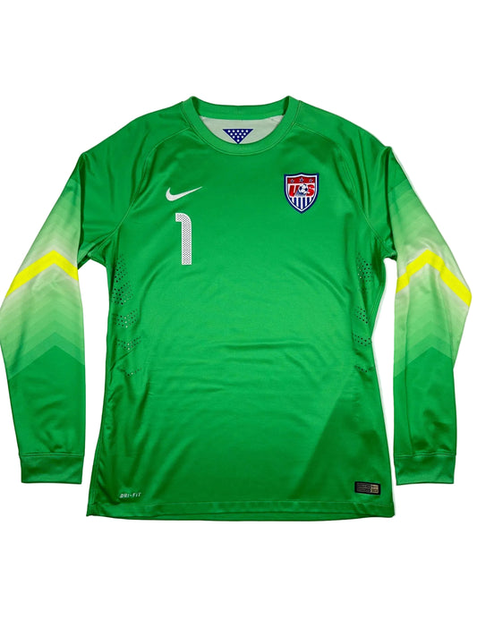 USA USMNT 2014/15 Tim Howard #1 Goalkeeper Shirt - XL