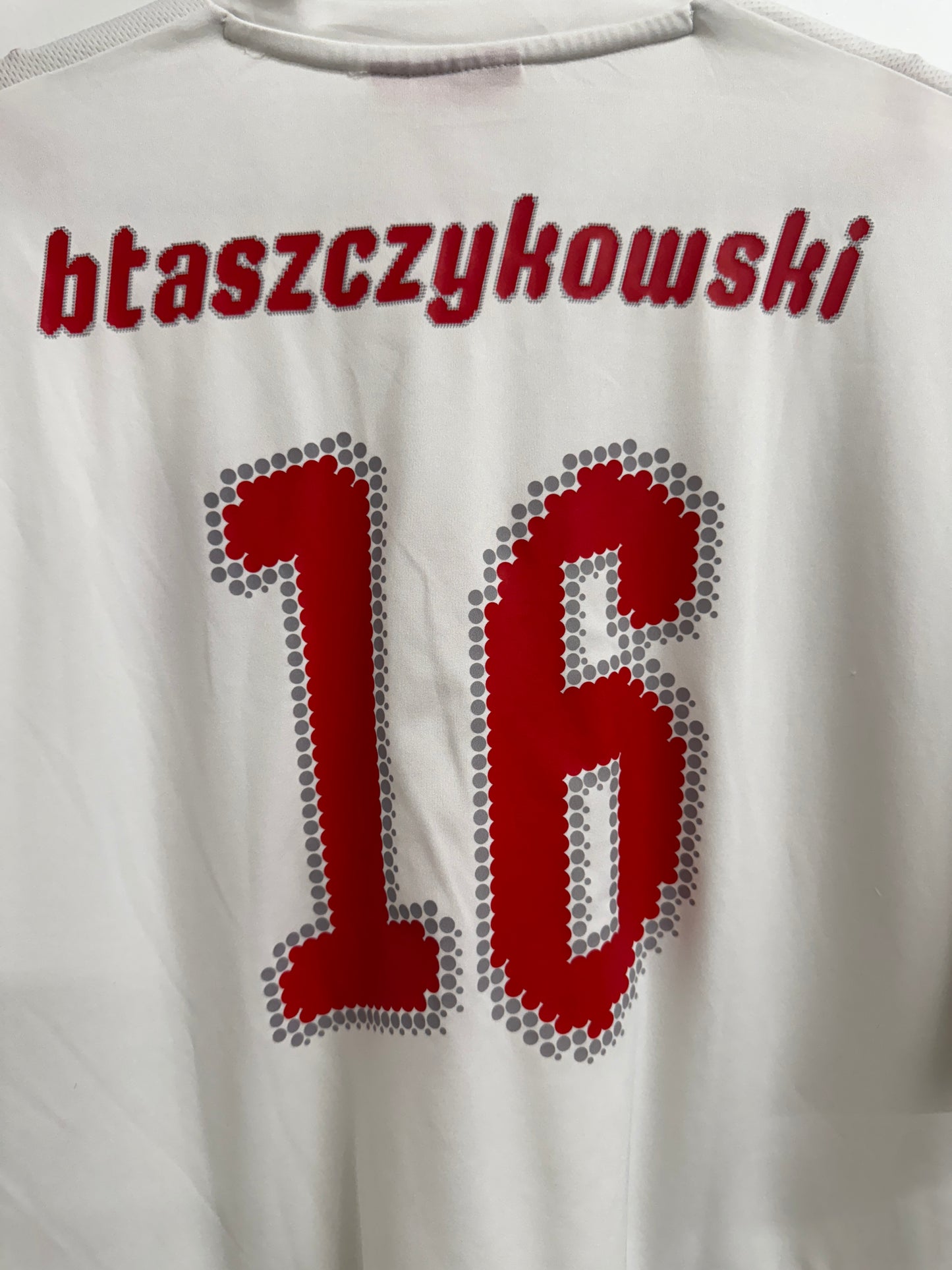 Poland 2008 Blaszczykowski #16 Home Shirt - XXL