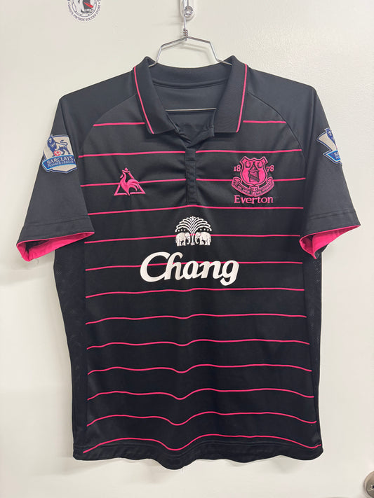 Everton 2009 Heitinga #5 Away Shirt - L