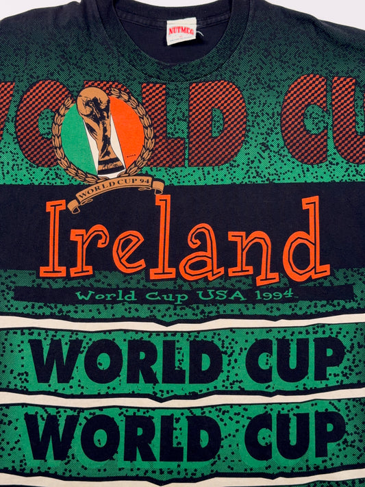 Ireland USA94 World Cup AOP Vintage Single Stitch Tee - XL