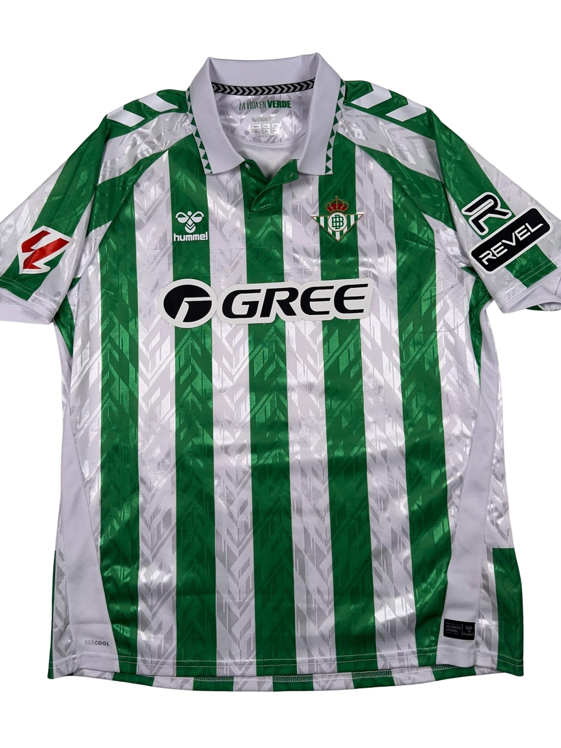 Real Betis 2024/25 Cucho Hernandez #19 Home Shirt - XL