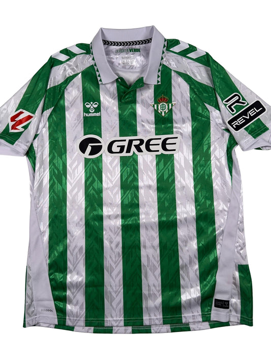 Real Betis 2024/25 Cucho Hernandez #19 Home Shirt - XL