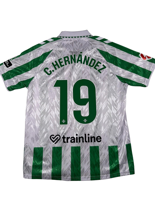Real Betis 2024/25 Cucho Hernandez #19 Home Shirt - XL