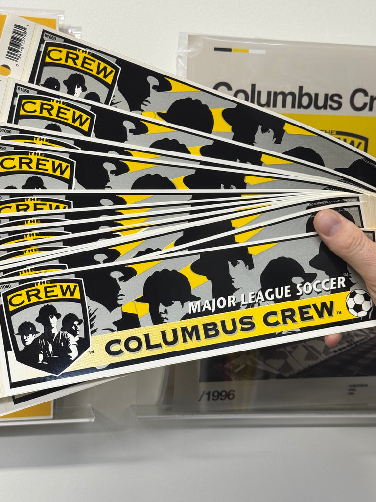 Vintage Columbus Crew Bumper Sticker