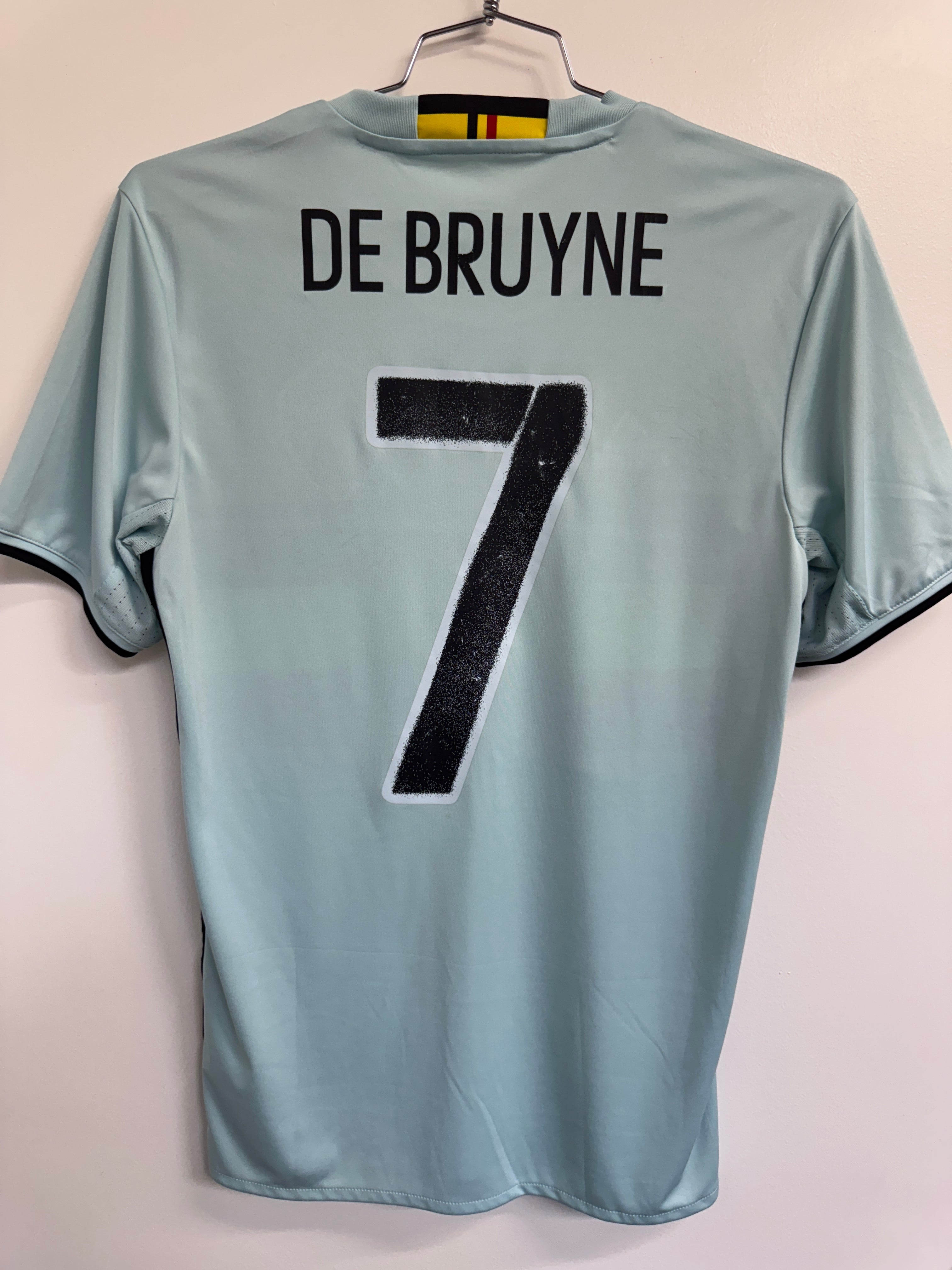 Belgium 2016/17 Kevin De Bruyne #7 Away Shirt | Retro Screamers