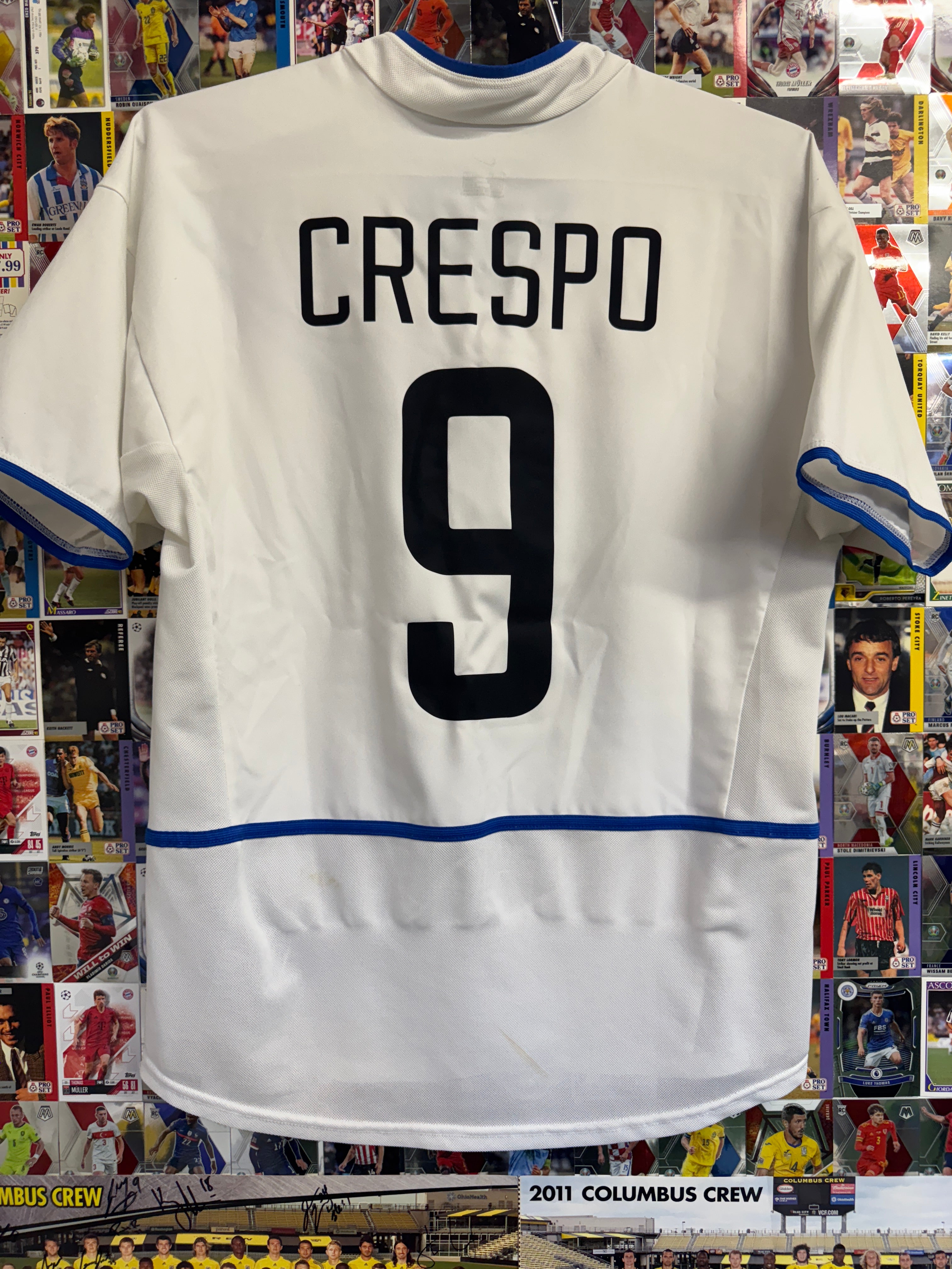 Inter Milan 2002/04 Hernan Crespo #9 Away Shirt | Retro Screamers