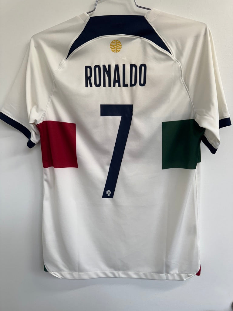 Portugal 2022/23 Cristiano Ronaldo #7 Away Shirt | Retro Screamers
