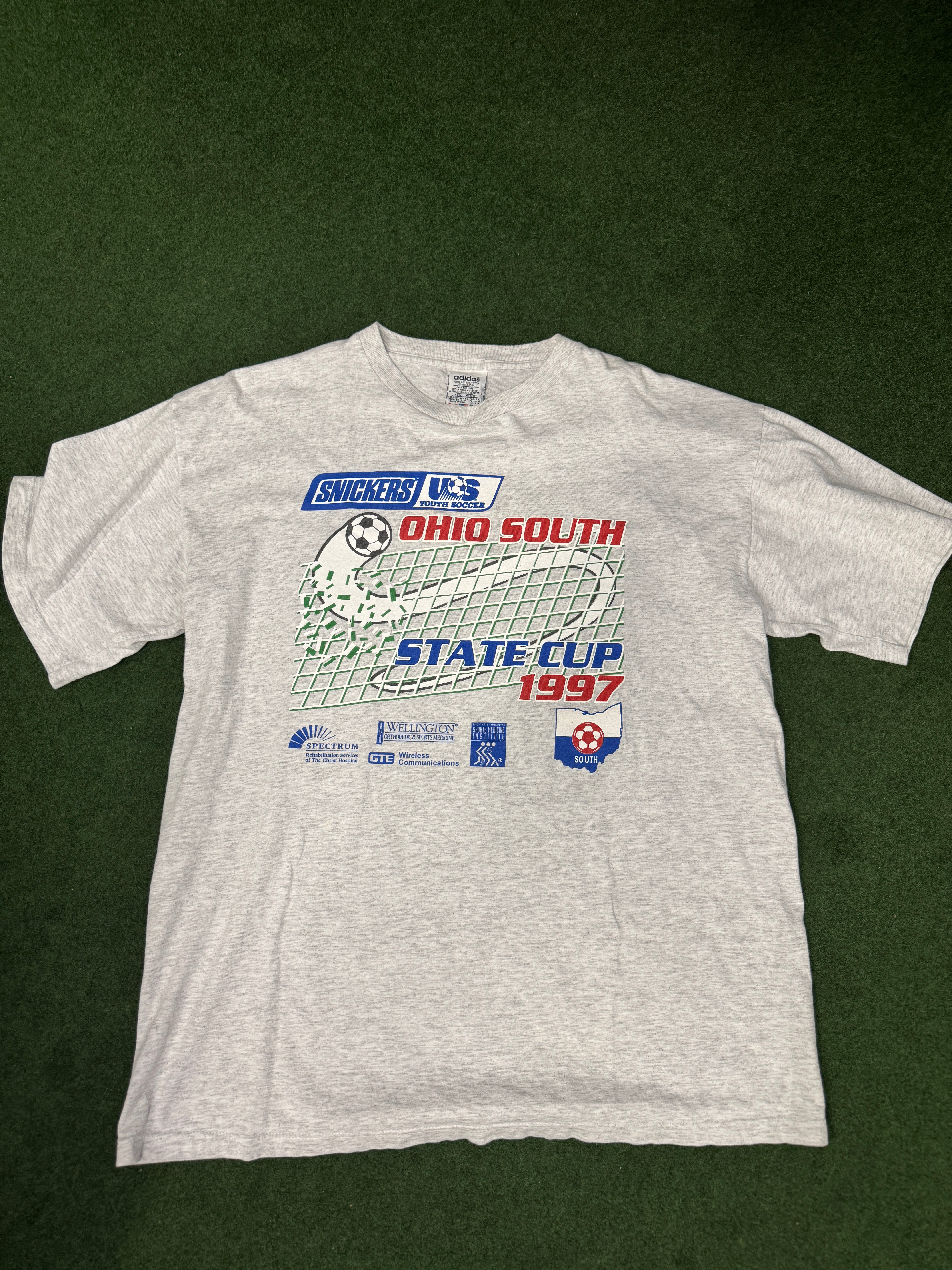 Snickers State Cup 1997 Vintage Tee - L