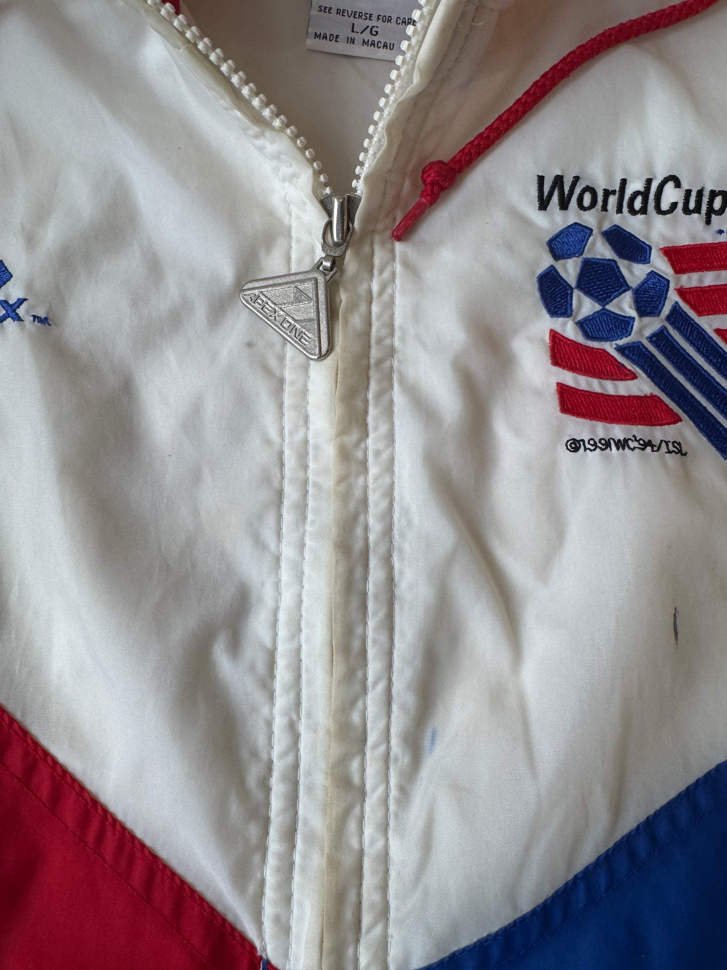USA World Cup 1994 APEX Track Jacket  - L