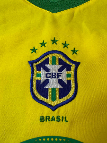 Brazil 2004 Ronaldo #9 Home Shirt - M
