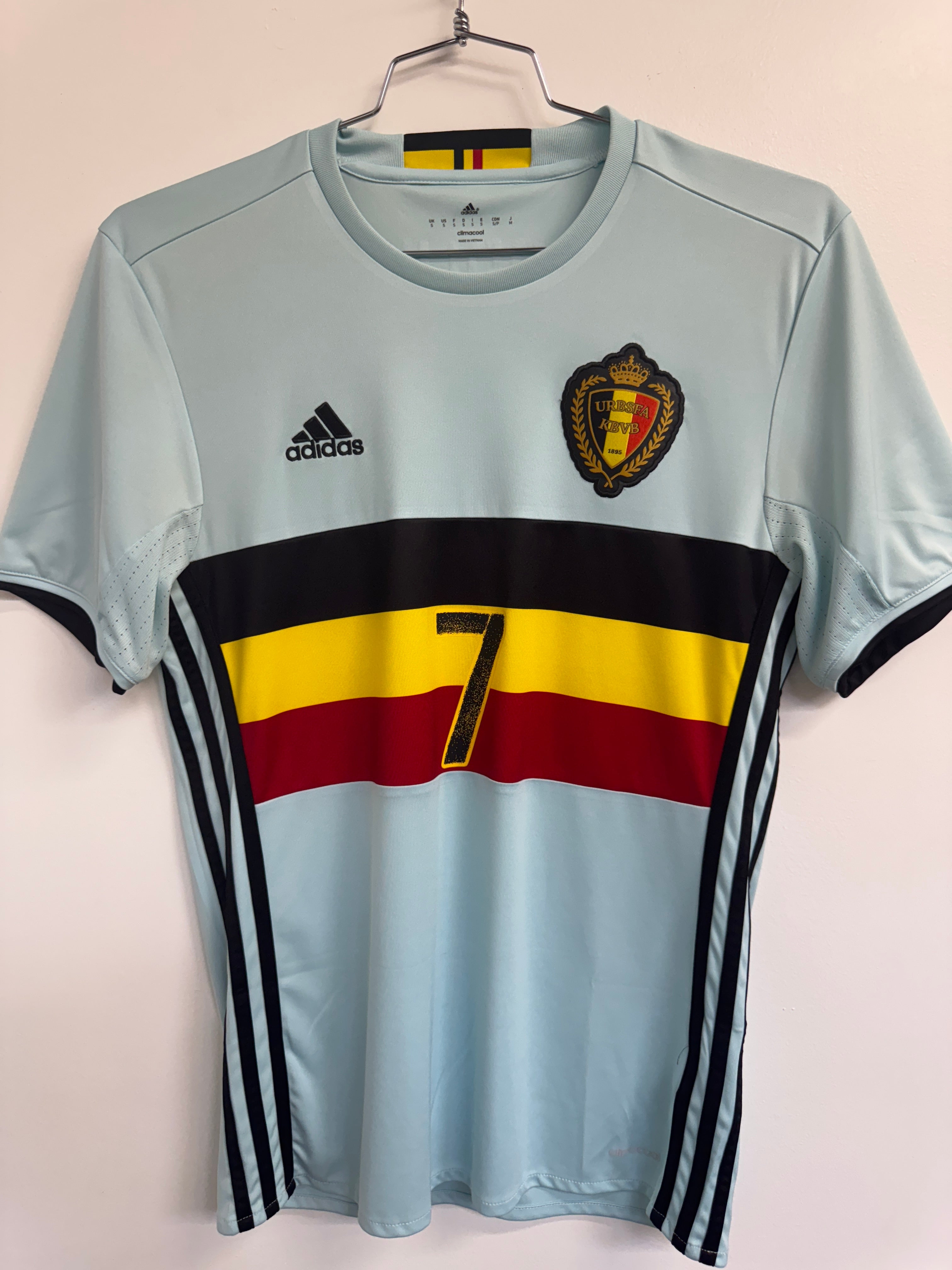 Belgium 2016/17 Kevin De Bruyne #7 Away Shirt | Retro Screamers