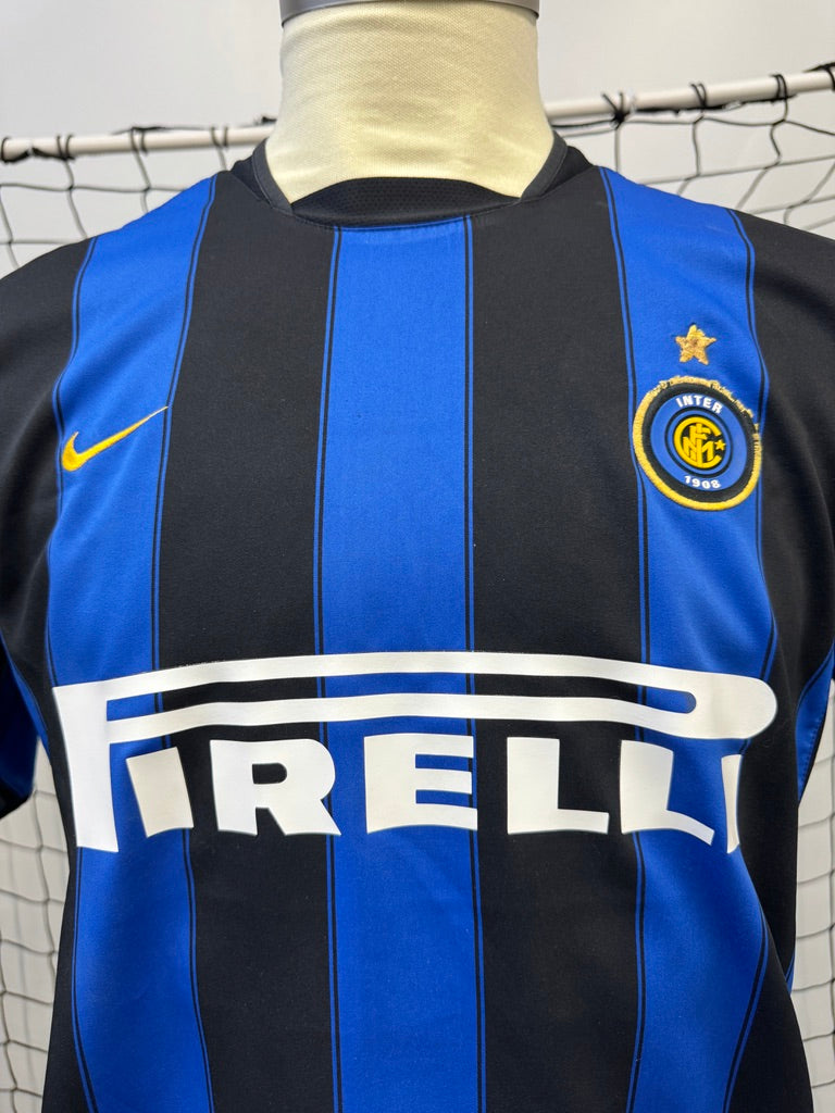 Inter Milan 2003/04 Adriano #10 Home | Retro Screamers