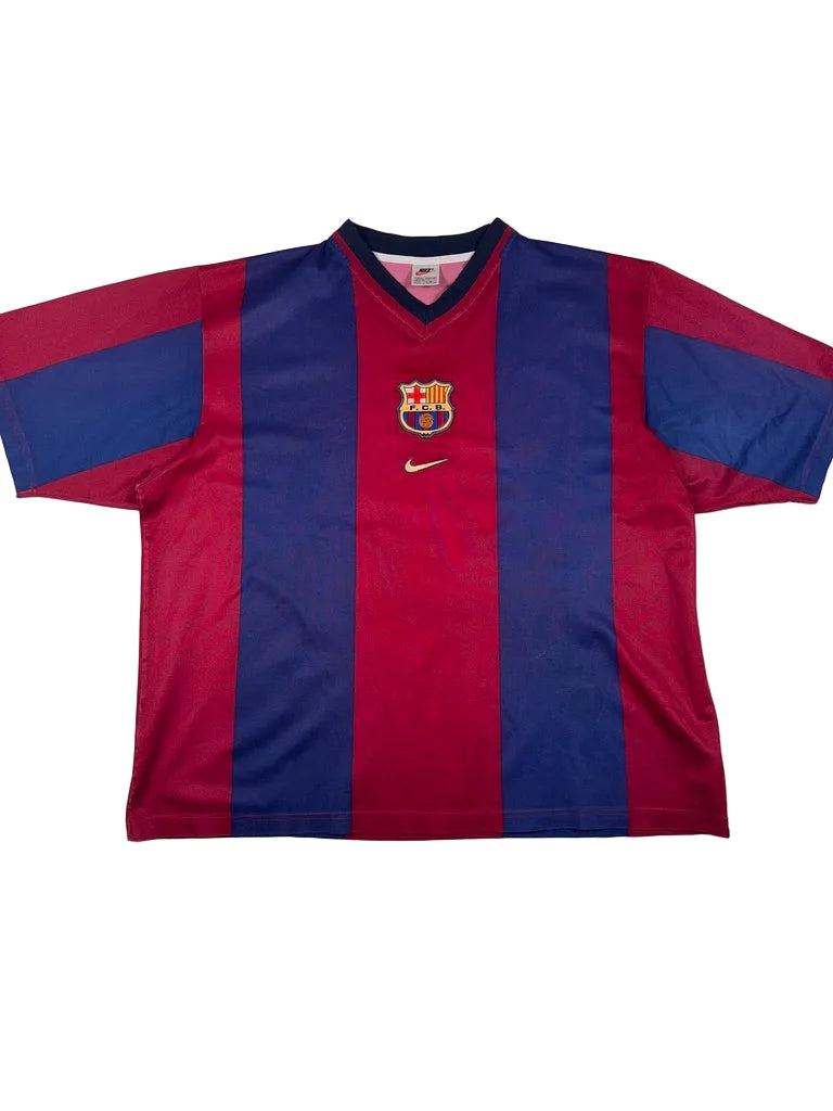 Barcelona 1998/99 Pep Guardiola #4 Home Shirt - XXL