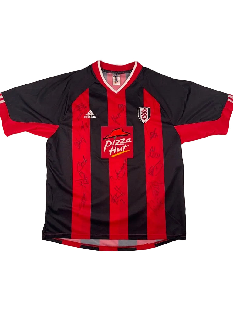Fulham 2001/02 Signed Away Shirt #10