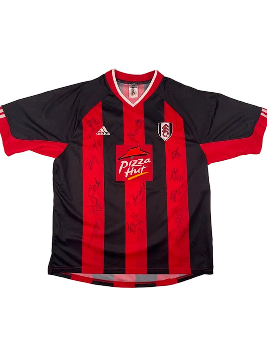 Fulham 2001/02 Signed Away Shirt #10