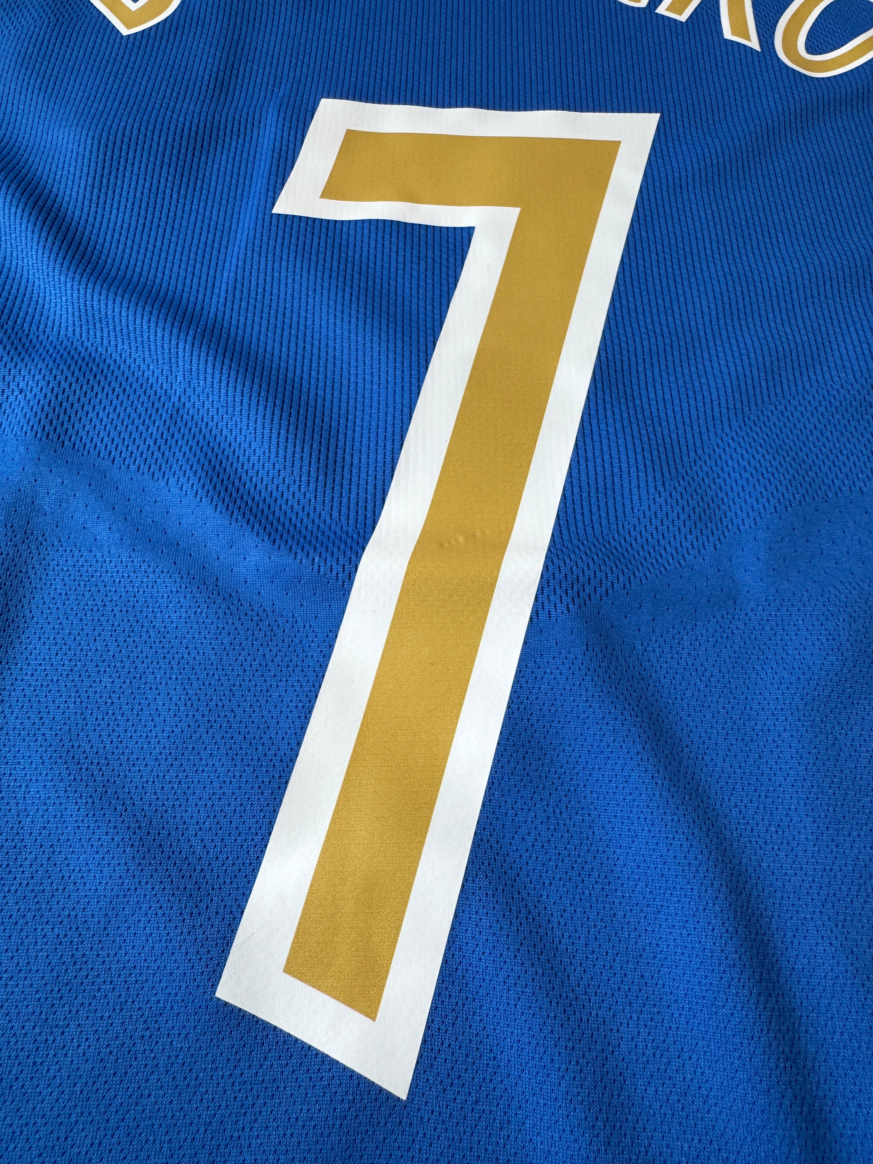 Italy 2003 Del Piero #7 Home Longsleeve Shirt - M