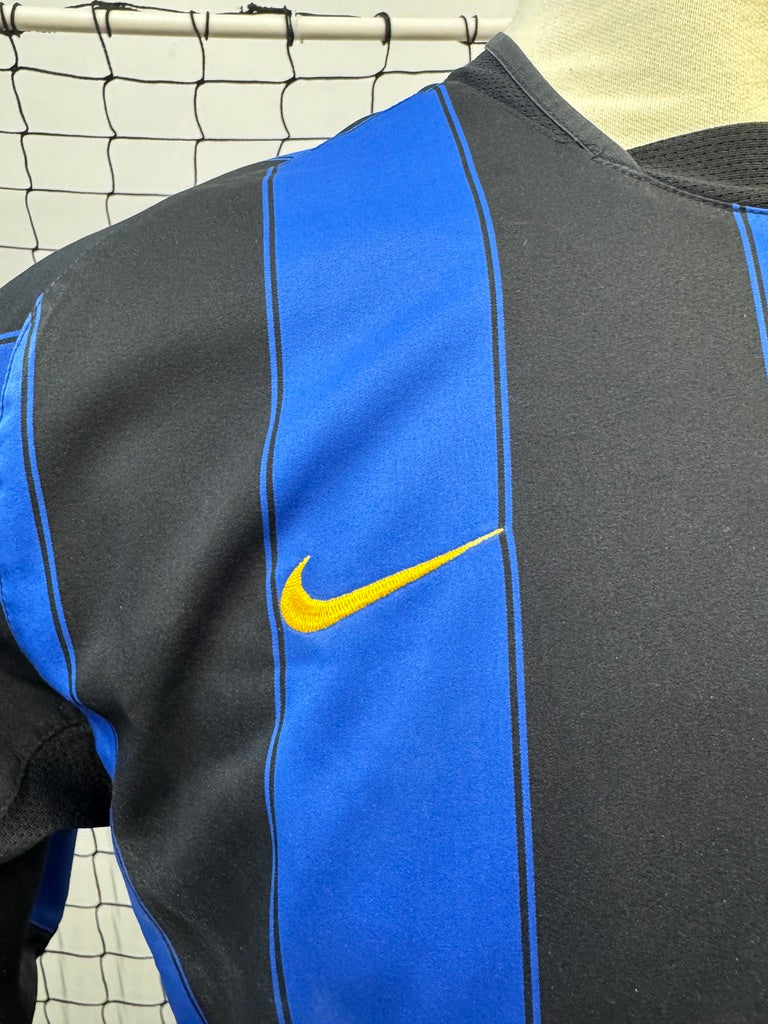 Inter Milan 2003/04 Adriano #10 Home | Retro Screamers