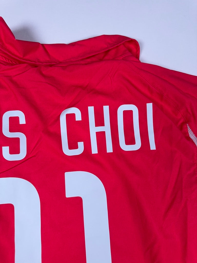 South Korea 2002/03 Y S Choi #11 Match Issue Home Shirt - XL