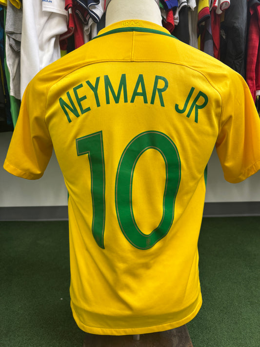 Brazil 2016 Neymar #10 Home - M