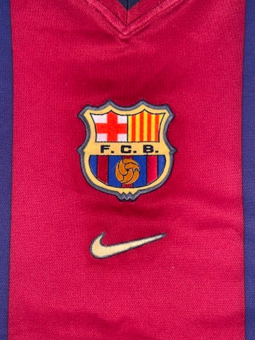 Barcelona 1998/99 Pep Guardiola #4 Home Shirt - XXL