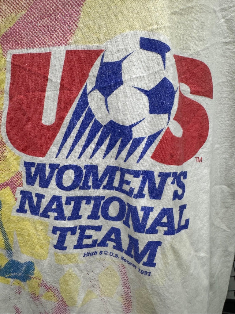 USA USWNT 1991 Vintage T-Shirt | Retro Screamers