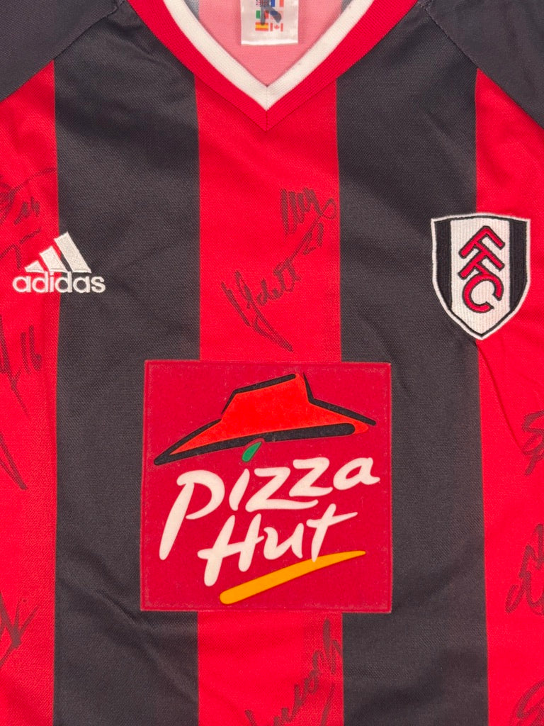 Fulham 2001/02 Signed Away Shirt #10