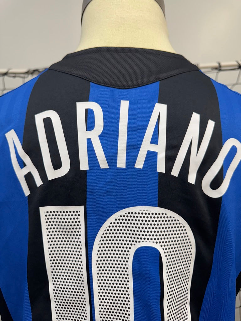 Inter Milan 2005 Adriano #10 Home - L