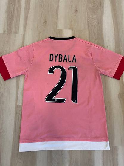 Juventus 2015 Dybala #21 Away Shirt - M