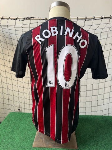 Manchester City 2008/09 Robinho #10 Away Shirt | Retro Screamers
