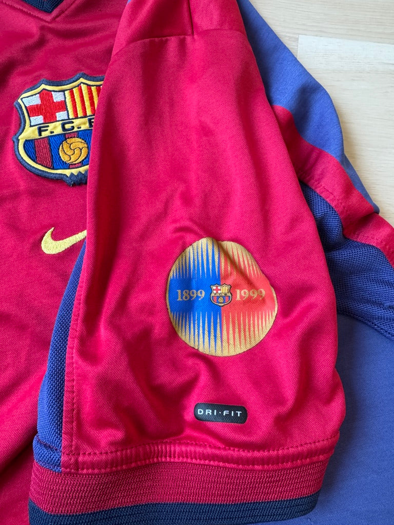 Barcelona 2000/01 Home Shirt | Retro Screamers