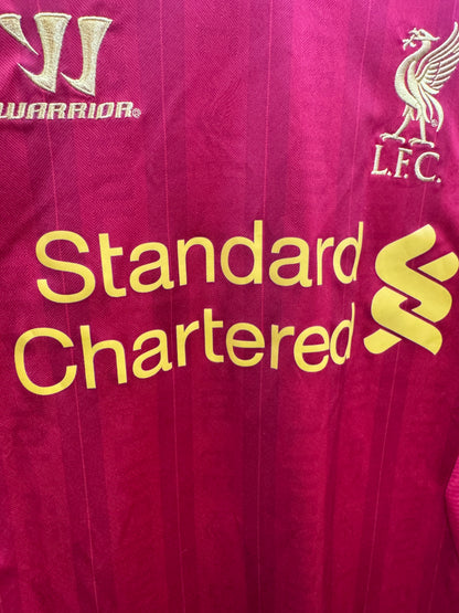 Liverpool 2013 Gerrard #8 Home - S