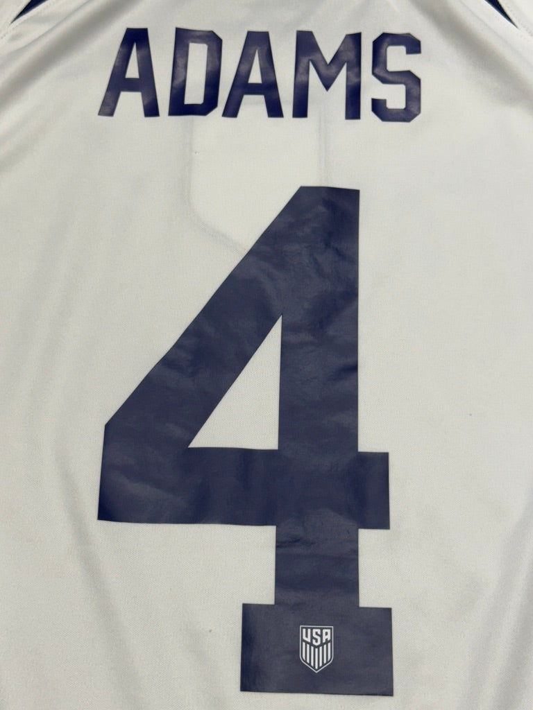 USA 2022 Tyler Adams #4 Home Shirt | Retro Screamers