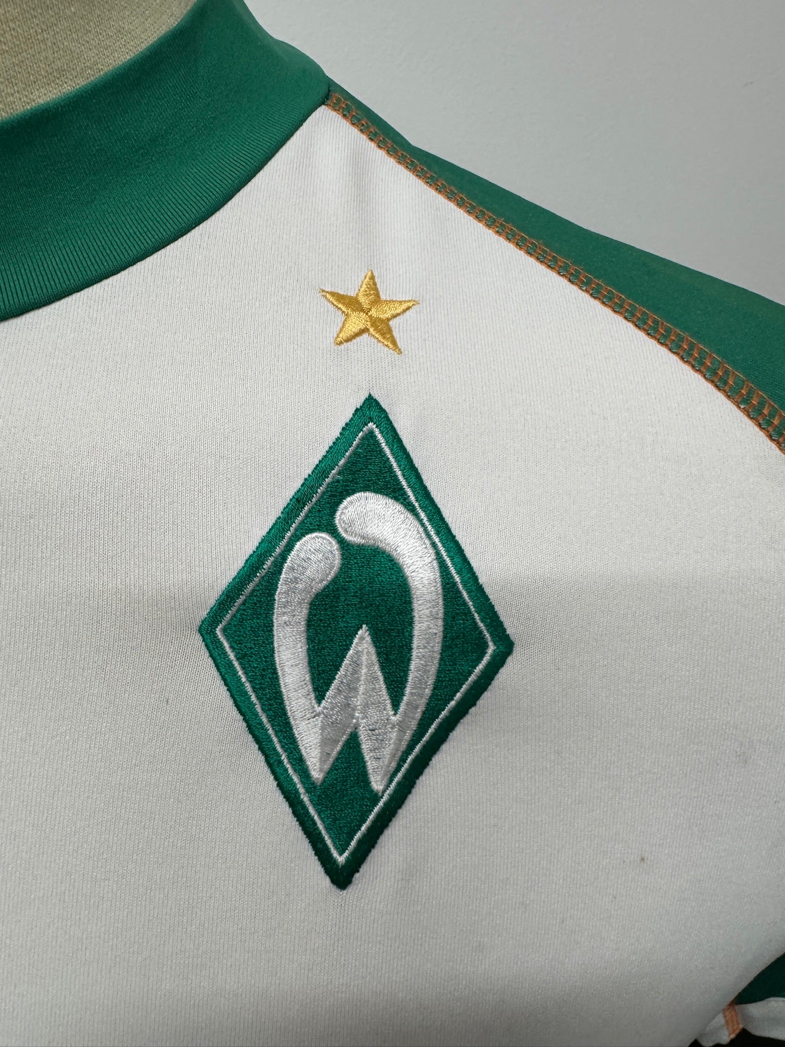 Werder Bremen 2006/07 Naldo #4 Home Shirt | Retro Screamers