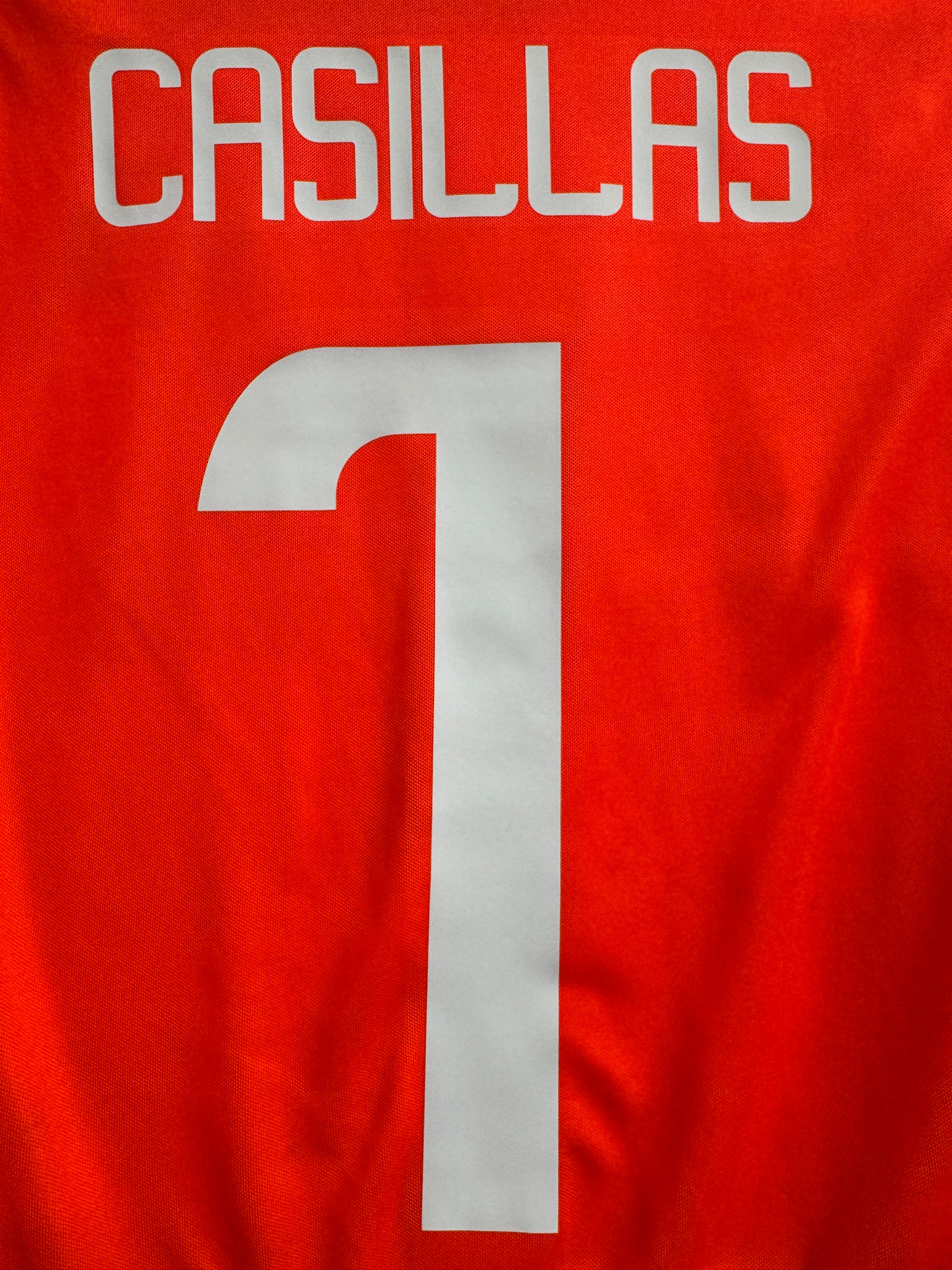 Real Madrid 2007/08 Casillas #1 Goalkeeper Shirt | Retro Screamers